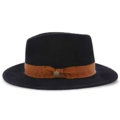 Stetson Bond St Fedora Wool Felt Hat -Bailey Store stetson fedora bond st stetson fedora hat h twbndsc hat 16524627083404