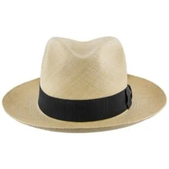 Center Dent - Stetson Panama Straw Fedora Hat - TSCDNTK -Bailey Store stetson fedora center dent stetson panama straw fedora hat tscdntk hat 16524256903308