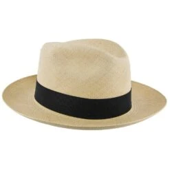 Center Dent - Stetson Panama Straw Fedora Hat - TSCDNTK -Bailey Store stetson fedora center dent stetson panama straw fedora hat tscdntk hat 16524256936076