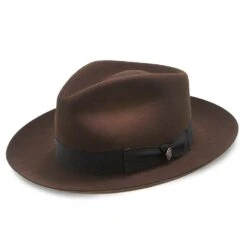 Chatham - Stetson Fur Felt Fedora Hat - TFCHAT 28 Chatham - Stetson Fur Felt Fedora Hat - TFCHAT -Bailey Store stetson fedora chatham stetson fur felt fedora hat tfchat hat 16524223217804