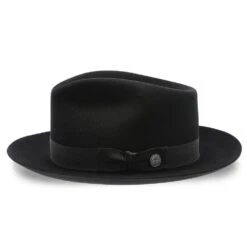 Chatham - Stetson Wool Felt Fedora Hat -Bailey Store stetson fedora chatham stetson fur felt fedora hat tfchat hat 16524223709324 9d3a3071 b48c 4b75 9103 5f0e7f7226cc