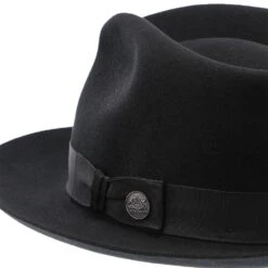 Chatham - Stetson Wool Felt Fedora Hat -Bailey Store stetson fedora chatham stetson fur felt fedora hat tfchat hat 16524224757900 7d2be899 663c 49ee 9d7c b3a37856881d