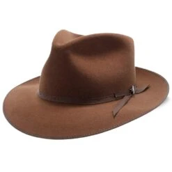 Stratoliner - Stetson Fur Felt Fedora Hat - TFSTROB -Bailey Store stetson fedora cognac 6 7 8 stratoliner stetson fur felt fedora hat tfstrob hat 16708856316044