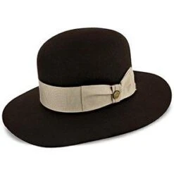 Jamestown - Stetson Wool Felt Open Crown Fedora Hat
