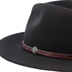 Cromwell - Stetson Crushable Wool Fedora Hat - TWCMWL -Bailey Store stetson fedora cromwell stetson crushable wool fedora hat twcmwl hat 16524266242188