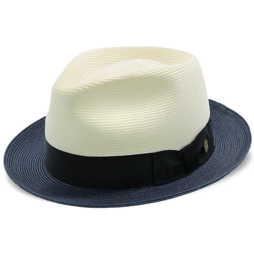 Duetoni - Stetson Milan Straw Fedora Hat 2 Duetoni - Stetson Milan Straw Fedora Hat - Image 2