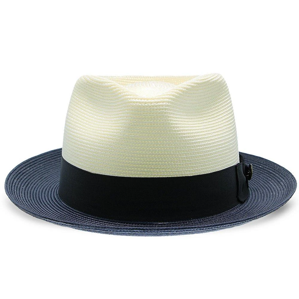 Duetoni - Stetson Milan Straw Fedora Hat 3 Duetoni - Stetson Milan Straw Fedora Hat - Image 3