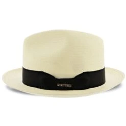 Haberdash - Stetson Shantung Straw Fedora Hat - TSHBRD -Bailey Store stetson fedora haberdash stetson shantung straw fedora hat tshbrd hat 16524422316172