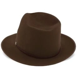 Roadster - Stetson Walnut Fur Felt Fedora Hat - TFRDTRB -Bailey Store stetson fedora roadster stetson walnut fur felt fedora hat tfrdtrb hat 16710514344076