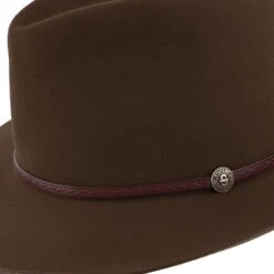 Roadster - Stetson Walnut Fur Felt Fedora Hat - TFRDTRB -Bailey Store stetson fedora roadster stetson walnut fur felt fedora hat tfrdtrb hat 16710540132492