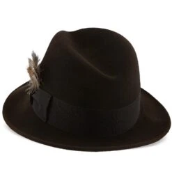 Saxon - Stetson Fur Felt Fedora Hat - TFSAXN -Bailey Store stetson fedora saxon stetson fur felt fedora hat tfsaxn hat 16524233769100