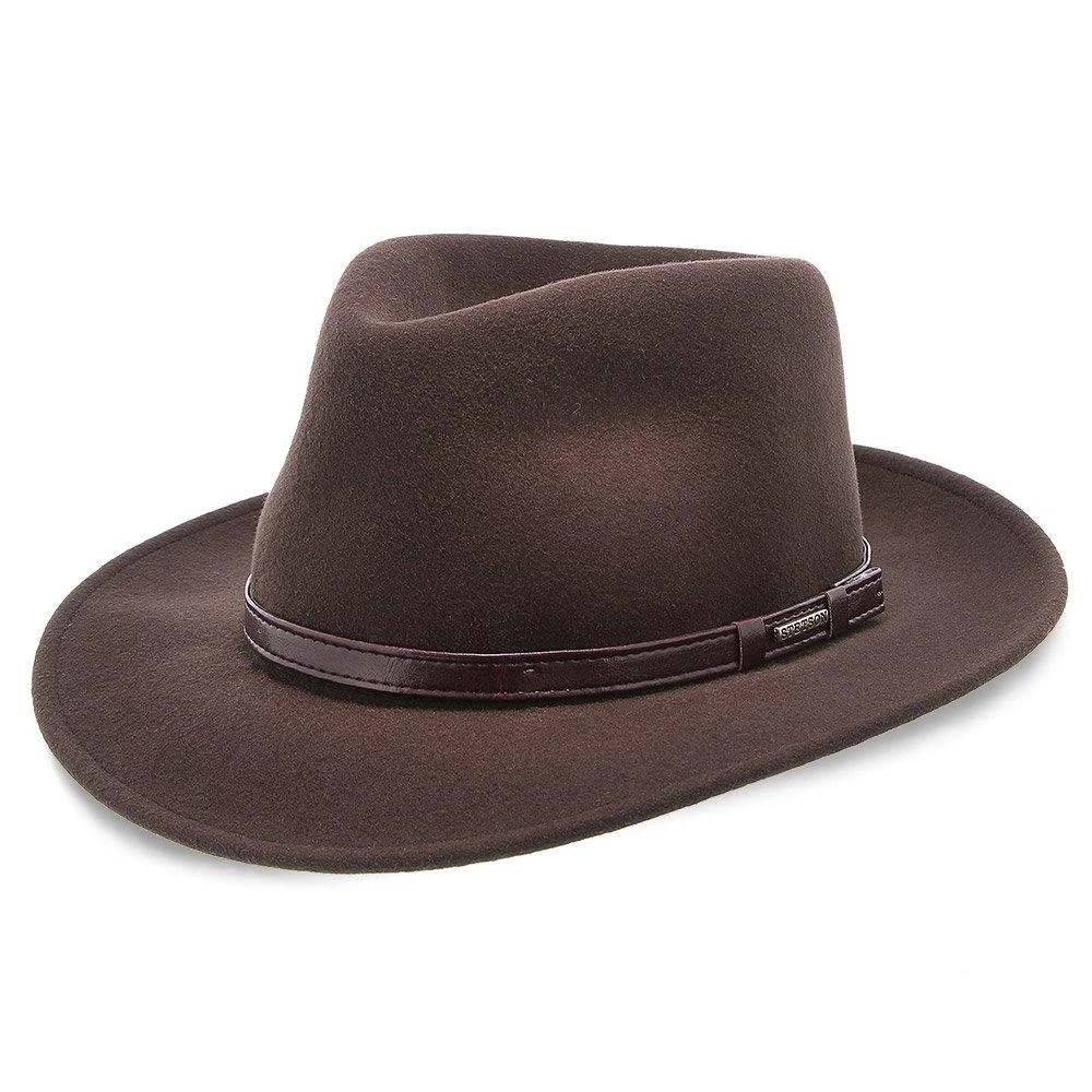 Stetson Cruiser Crushable Wool Felt Fedora Hat - TWCRUR 4 Stetson Cruiser Crushable Wool Felt Fedora Hat - TWCRUR - Image 4