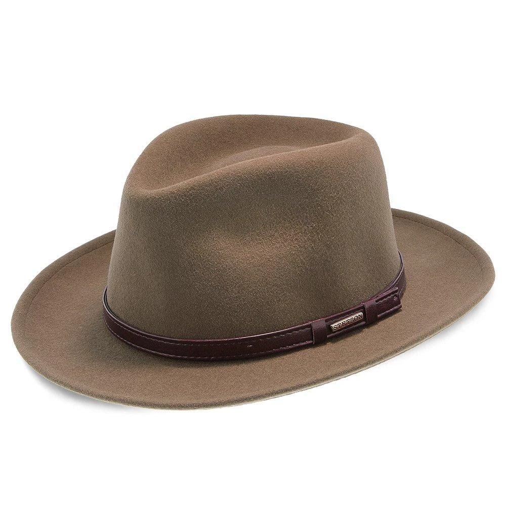 Stetson Cruiser Crushable Wool Felt Fedora Hat - TWCRUR 6 Stetson Cruiser Crushable Wool Felt Fedora Hat - TWCRUR - Image 6