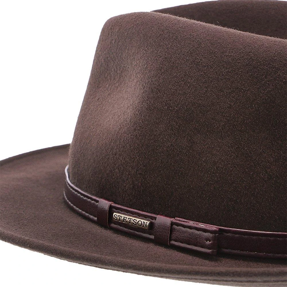 Stetson Cruiser Crushable Wool Felt Fedora Hat - TWCRUR 19 Stetson Cruiser Crushable Wool Felt Fedora Hat - TWCRUR - Image 19