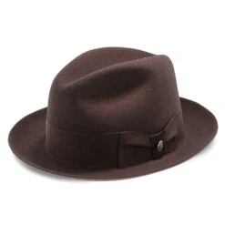 Stetson Frederick Wool Felt - TWFRDK -Bailey Store stetson fedora stetson frederick wool felt fedora hat twfrdk hat 16524270043276