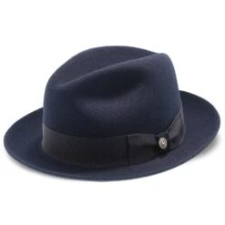 Stetson Frederick Wool Felt - TWFRDK -Bailey Store stetson fedora stetson frederick wool felt fedora hat twfrdk hat 16524270076044