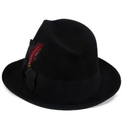 Stetson Frederick Wool Felt - TWFRDK -Bailey Store stetson fedora stetson frederick wool felt fedora hat twfrdk hat 16524270305420