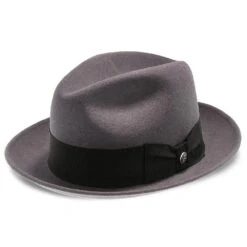 Stetson Frederick Wool Felt - TWFRDK -Bailey Store stetson fedora stetson frederick wool felt fedora hat twfrdk hat 16710309838988