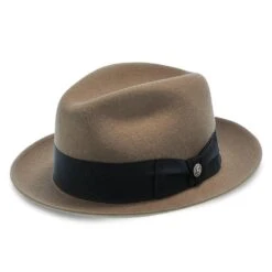 Stetson Frederick Wool Felt - TWFRDK -Bailey Store stetson fedora stetson frederick wool felt fedora hat twfrdk hat 16710385270924