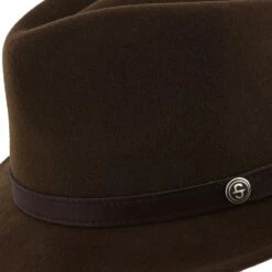 Stetson Prof Wool Felt Fedora Hat - TWPROF -Bailey Store stetson fedora stetson prof wool felt fedora hat twprof hat 16524274827404