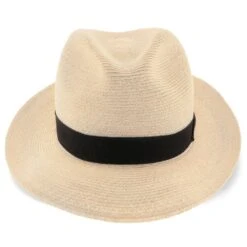 Tate - Stetson Hemp Braid Straw Fedora Hat - TSTATE