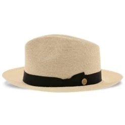 Tate - Stetson Hemp Braid Straw Fedora Hat - TSTATE -Bailey Store stetson fedora tate stetson hemp braid straw fedora hat tstate hat 16524424085644