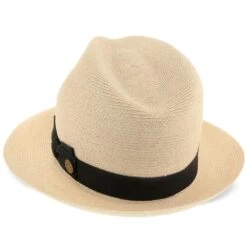 Tate - Stetson Hemp Braid Straw Fedora Hat - TSTATE -Bailey Store stetson fedora tate stetson hemp braid straw fedora hat tstate hat 16524424347788