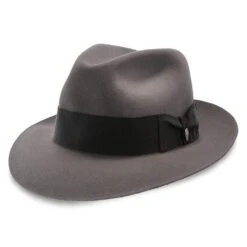 Temple - Stetson Fur Felt Fedora Hat - TFTMPL -Bailey Store stetson fedora temple stetson fur felt fedora hat tftmpl hat 16524242976908