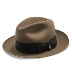 Temple - Stetson Fur Felt Fedora Hat - TFTMPL -Bailey Store stetson fedora temple stetson fur felt fedora hat tftmpl hat 16524243959948