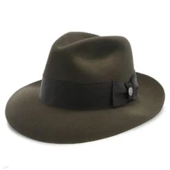 Temple - Stetson Fur Felt Fedora Hat - TFTMPL -Bailey Store stetson fedora temple stetson fur felt fedora hat tftmpl hat 16709485396108