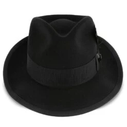 Whippet - Stetson Wool Felt Fedora Hat -Bailey Store stetson fedora whippet stetson wool felt fedora hat hat 16524557090956