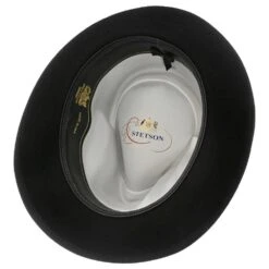 Whippet - Stetson Wool Felt Fedora Hat -Bailey Store stetson fedora whippet stetson wool felt fedora hat hat 16524557451404