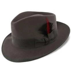 Whippet - Stetson Wool Felt Fedora Hat -Bailey Store stetson fedora whippet stetson wool felt fedora hat hat 16707330670732