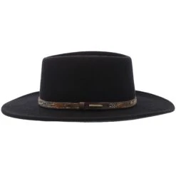 Kelso - Stetson Crushable Wool Felt Gambler Hat -Bailey Store stetson gambler kelso stetson crushable wool felt gambler hat hat 17116570550412