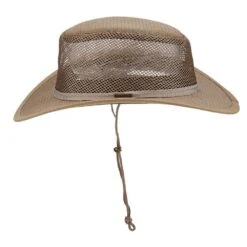 Stetson Mesh Covered Nylon Safari Gambler Hat -Bailey Store stetson gambler mesh covered safari stetson gambler hat hat 16524788334732