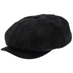 Stetson Birmingham Weathered Leather Newsboy Cap