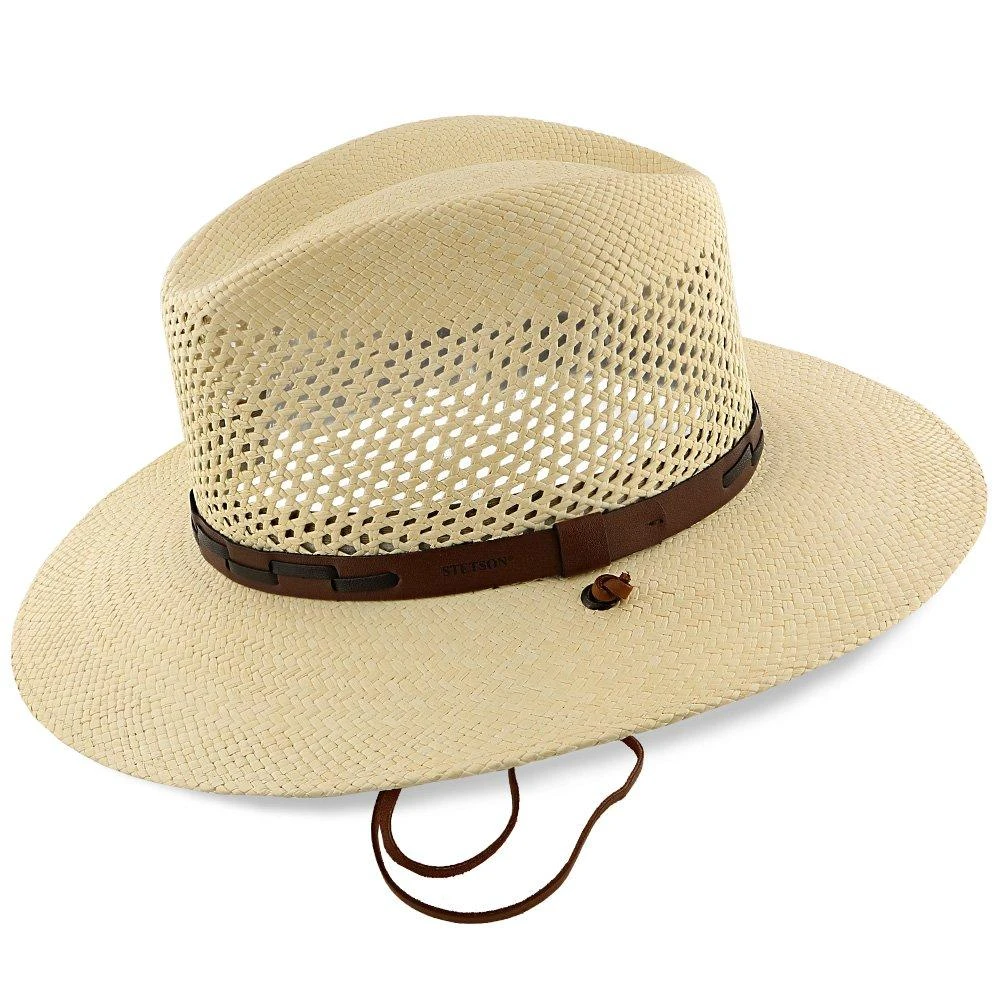 Airway - Stetson Panama Straw Safari Hat - TSARWY 2 Airway - Stetson Panama Straw Safari Hat - TSARWY - Image 2
