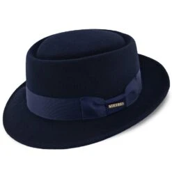 Cranston - Stetson Wool Felt Porkpie Hat -Bailey Store stetson porkpie cranston stetson wool felt porkpie hat hat 16524551422092