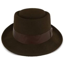 Cranston - Stetson Wool Felt Porkpie Hat -Bailey Store stetson porkpie cranston stetson wool felt porkpie hat hat 16524551487628