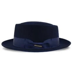 Cranston - Stetson Wool Felt Porkpie Hat -Bailey Store stetson porkpie cranston stetson wool felt porkpie hat hat 16524551618700
