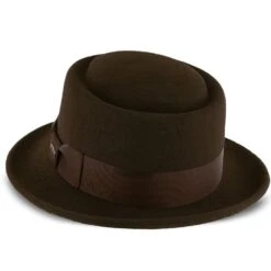 Cranston - Stetson Wool Felt Porkpie Hat -Bailey Store stetson porkpie cranston stetson wool felt porkpie hat hat 16524551848076