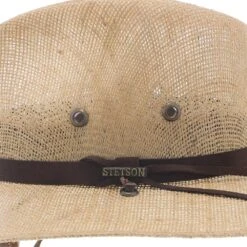 Fazenda Stetson Outdoor Straw Safari Hat -Bailey Store stetson safari fazenda stetson outdoor straw safari hat hat 16524862587020