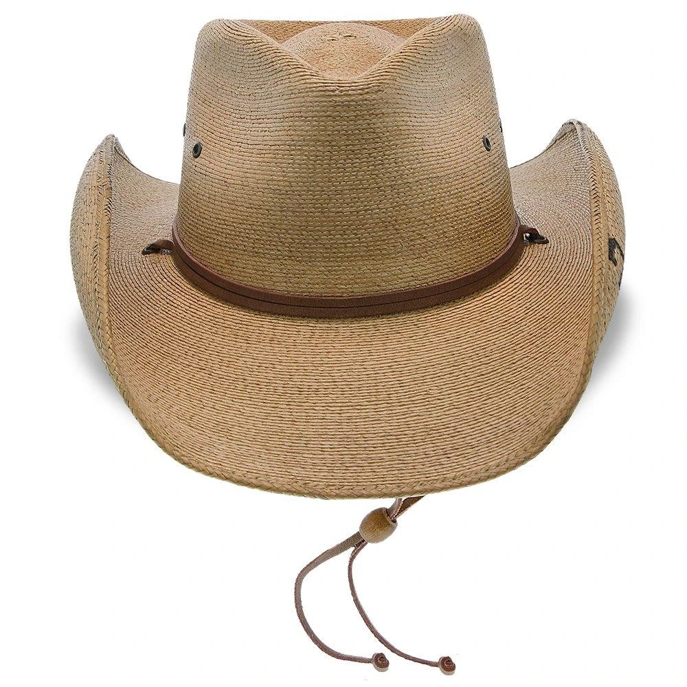 Contoy - Stetson Palm Straw Western Hat 3 Contoy - Stetson Palm Straw Western Hat - Image 3