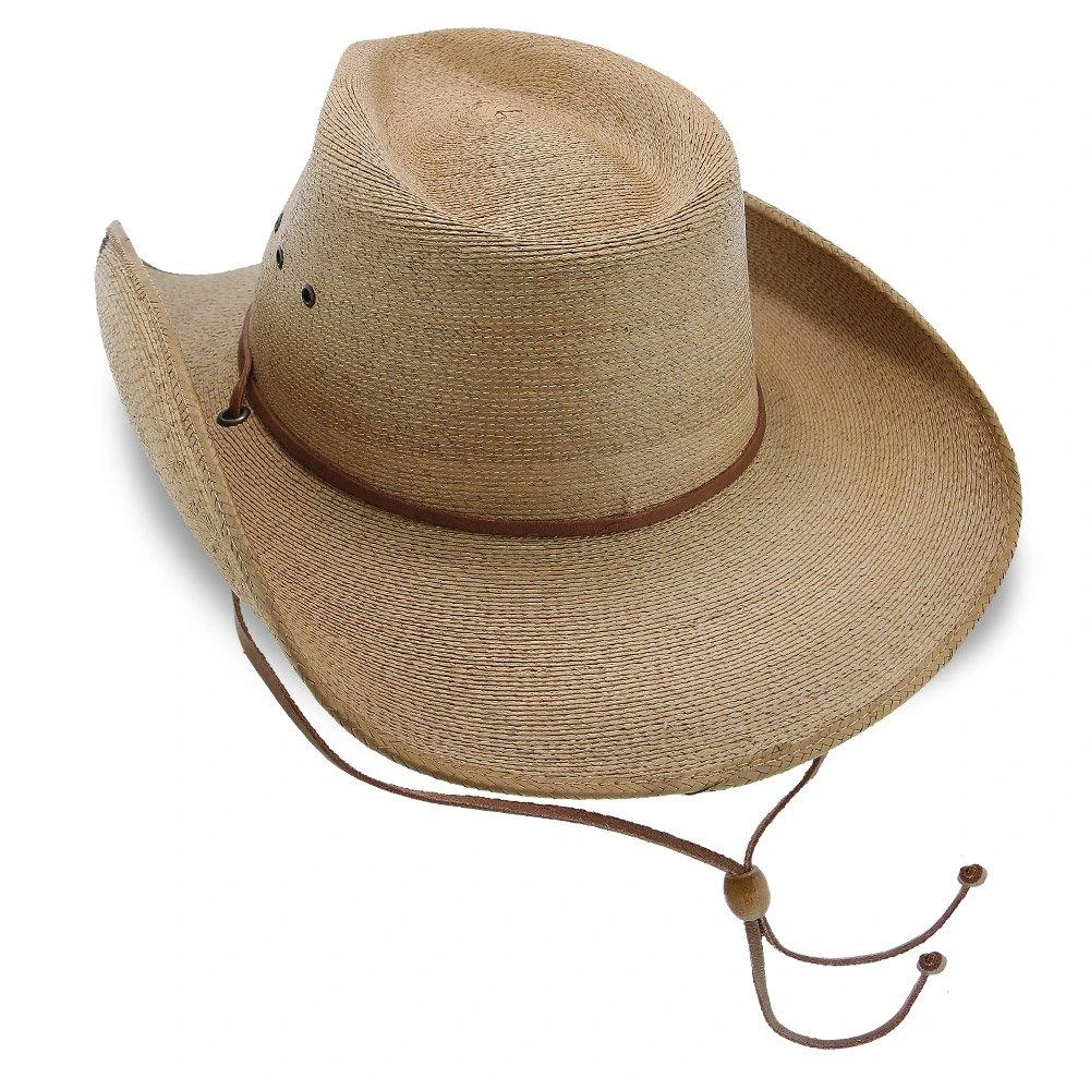 Contoy - Stetson Palm Straw Western Hat 5 Contoy - Stetson Palm Straw Western Hat - Image 5