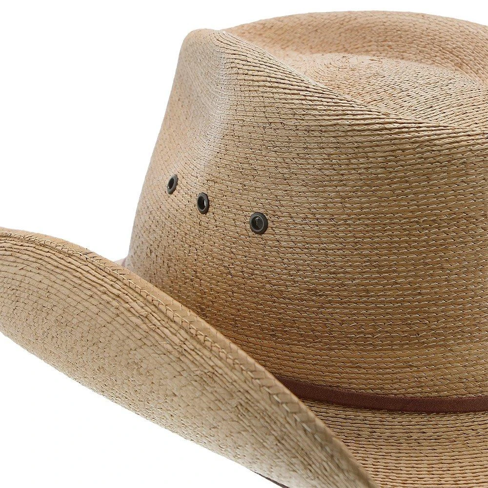 Contoy - Stetson Palm Straw Western Hat 6 Contoy - Stetson Palm Straw Western Hat - Image 6
