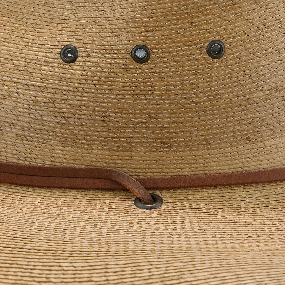 Contoy - Stetson Palm Straw Western Hat 7 Contoy - Stetson Palm Straw Western Hat - Image 7