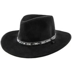 Santa Fe - Stetson Wool Felt Crushable Western Hat - SWSTFE -Bailey Store stetson western santa fe stetson wool felt crushable western hat swstfe hat 16524219908236