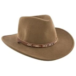 Santa Fe - Stetson Wool Felt Crushable Western Hat - SWSTFE -Bailey Store stetson western santa fe stetson wool felt crushable western hat swstfe hat 16524220137612