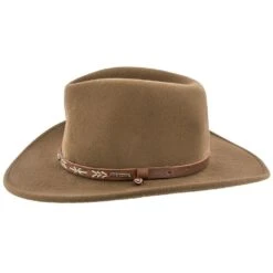 Santa Fe - Stetson Wool Felt Crushable Western Hat - SWSTFE -Bailey Store stetson western santa fe stetson wool felt crushable western hat swstfe hat 16524220432524