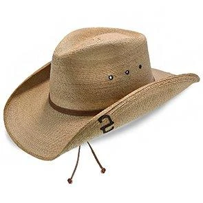 Contoy - Stetson Palm Straw Western Hat 1 Contoy - Stetson Palm Straw Western Hat